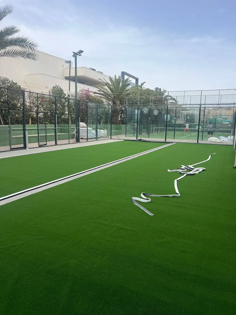 Rehabilitación de Pistas Deportivas en el Club de Mar Almería